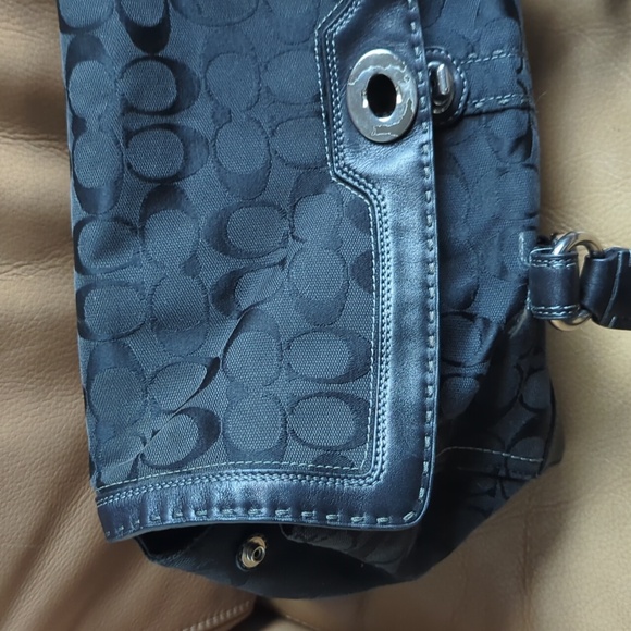 Coach Black Satchel Bag - Picture 8 of 13